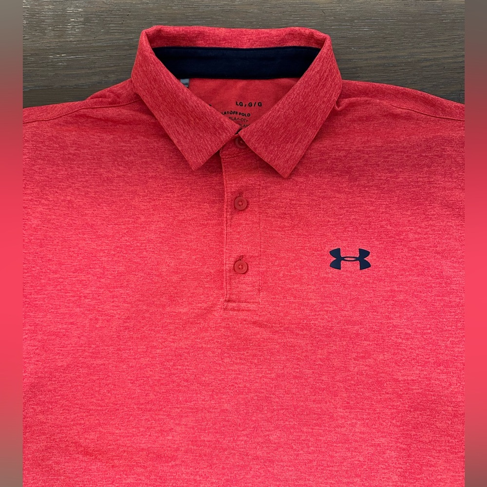 Under Armour Short Sleeve Polo Size L Great Condition